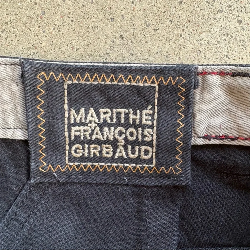 Marithe Francois Girbaud Black Canvas Pants Men’s 36L - Picture 5 of 10